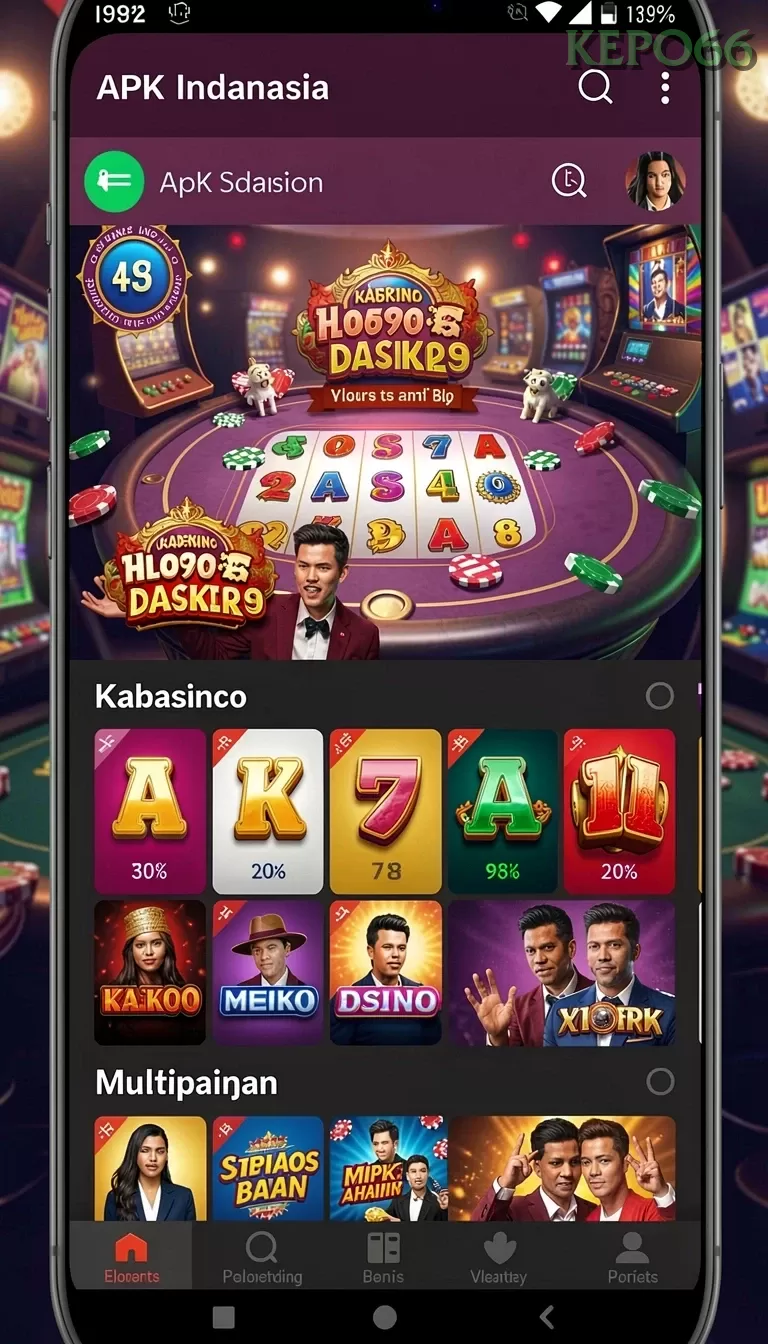 Cuplikan layar CUCUTOTO — pengaturan akun