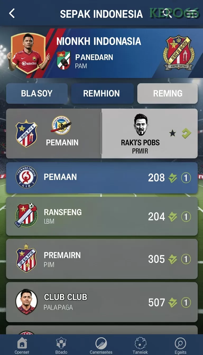 Cuplikan layar GIM999 — pengaturan akun