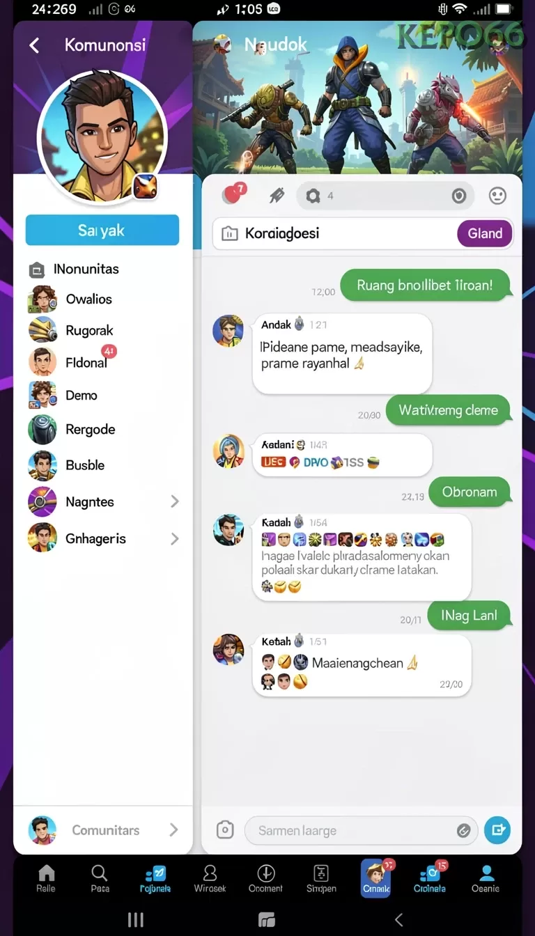 Cuplikan layar ROYAL138 — pengaturan akun
